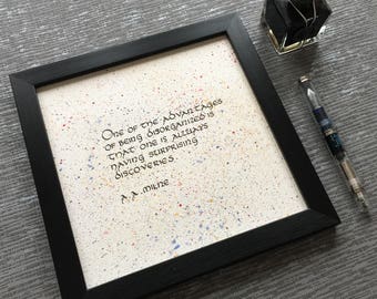 Custom Quote Print, Custom Calligraphy Quotes, Custom Poem Print, Quote Prints, Wedding Calligraphy Print, Literary Gifts, Book Lover Gift