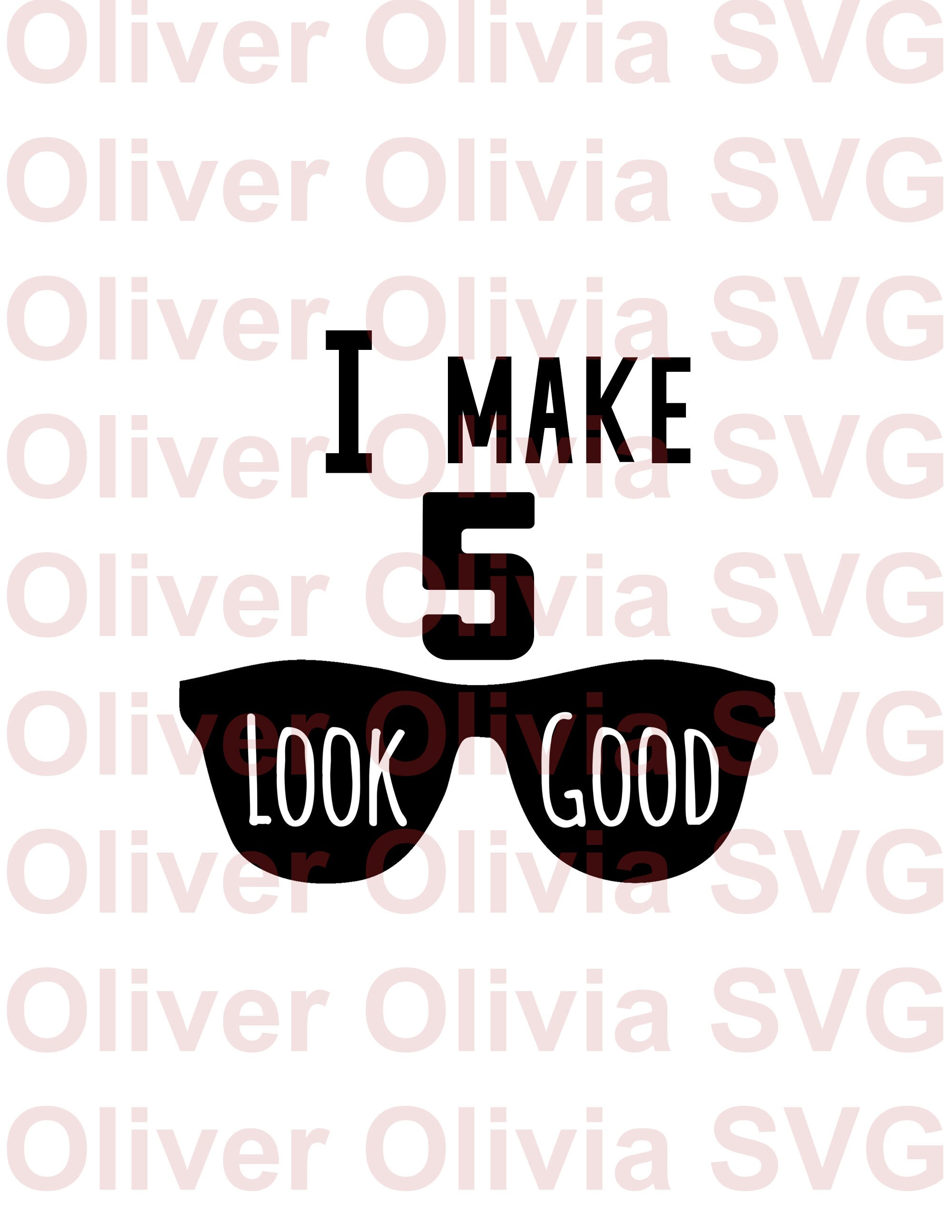 Download 5th Birthday Svg Cutting File five svg Bday Cutting File
