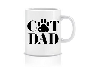 Cat Dad - Cat Dad Decal - Cat Lover - Crazy Cat Man