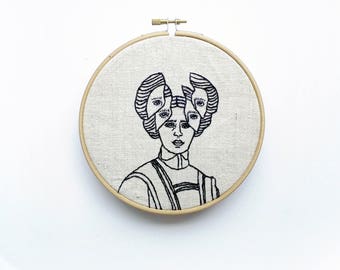 Instant Download Snowman face Embroidery Design Applique
