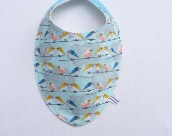 bavoir foulard original 0/24 mois "un oiseau sur une branche"Original