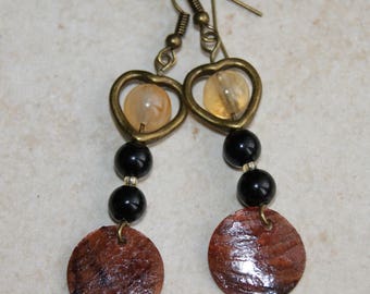 Dangle beads and sequins 10 mm