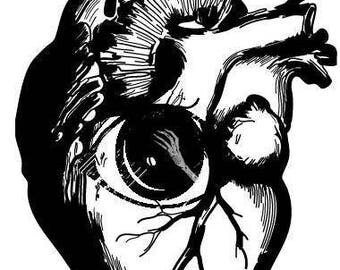 Look in to Your Heart - A4 Print