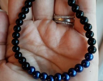 Thin Blue Line Bracelet