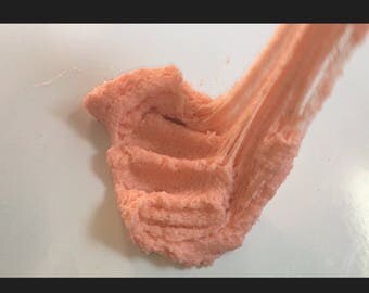 Peach Sherbert icee/cloud slime 4oz