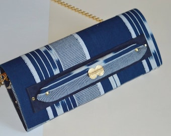 Sac Lalafuê bleu marine et blanc