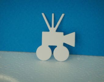 Cut for scrapbooking and card white film projector