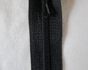 Black 20 cm not separable ZIPPER PRESTIL zipper