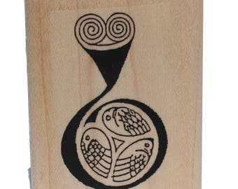 Letter Design (B) - Book of Kells L#227