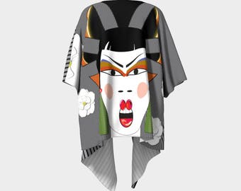 Draped Kimono, "Original Empress, Made to order"