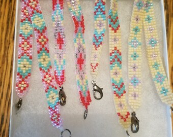 Set of 4 Native American Inspired Bracelets