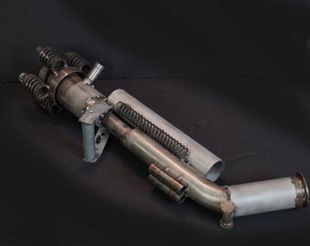 STEAMPUNK Gun *made out of old metal*