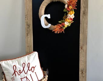 Giant framed chalkboard
