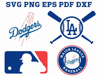 Dodgers logo | Etsy