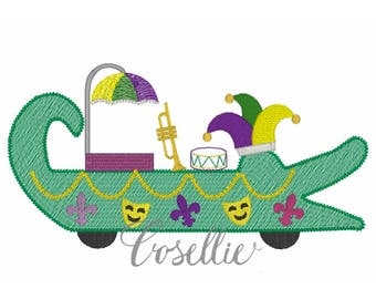 mardi gras ladder design