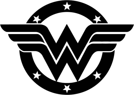 Wonder Woman PNG Digital File Stencil Vector Cut File Cricut
