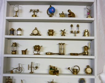 Vintage Dutch Brass Miniature for Dolls House - 1970's