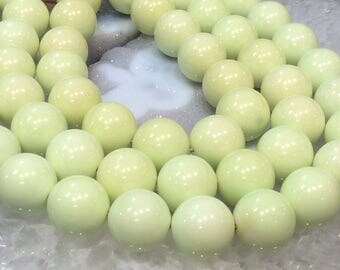 50% Mega Sale Lemon Magnesite Gemstone Beads (20mm)