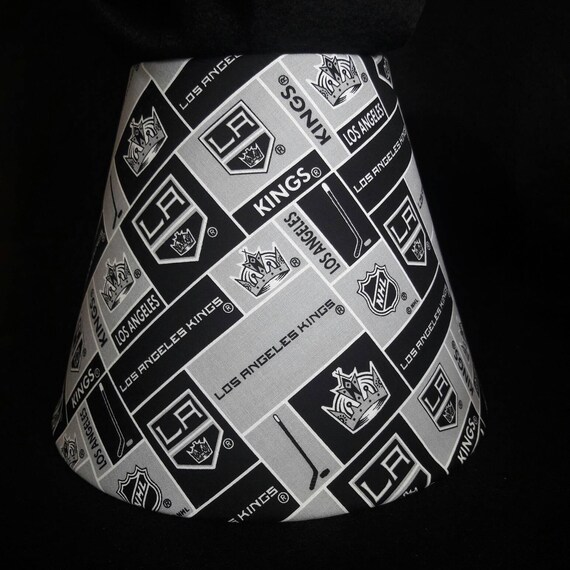 Los Angeles Kings lamp shade. NHL
