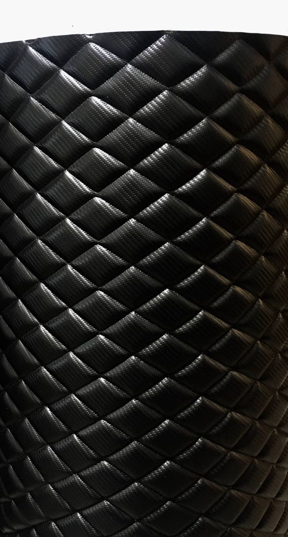 vinyl-carbon-fiber-leather-faux-black-quilted-vinyl-auto