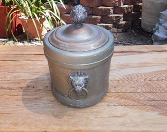 Silverplate ice bucket, Federal Silver Co.