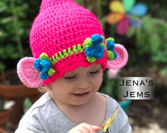 Princess Poppy Troll Hat