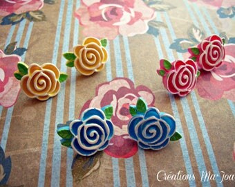Boucles d'oreilles ''Jasmine''