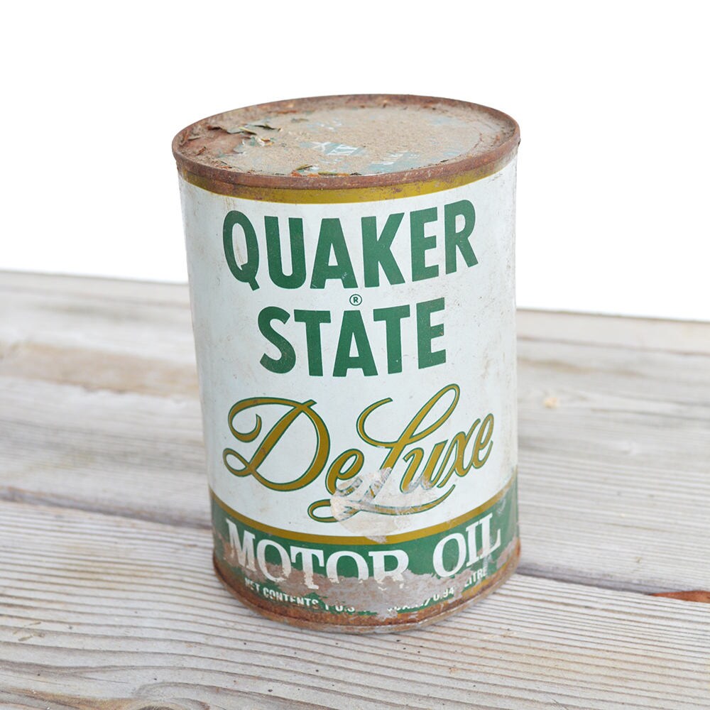 Vintage Quaker State Quart Oil Can