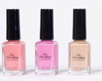 Natural nail polish, Vegan nail polish, vegan beauty, toxin free nail polish, 7-free nail polish, vegan gift, healthy nail polish,