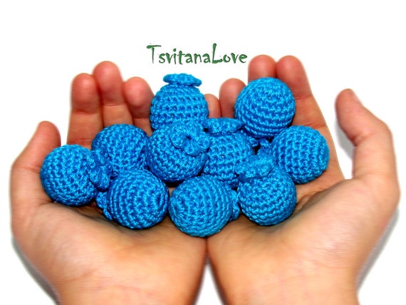 Blueberry crochet 1 pc berries crochet Blueberries