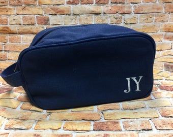 Canvas Toiletry Bags - Groomsmen Gift | Groomsmen Bag | Military Style | Dopp Bag | Men's Toiletry Bag