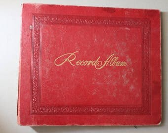 45 RPM Record Holder Album c1950s