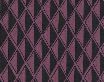 Diamonds in Plum- Arroyo by Erin Dollar for Robert Kaufman