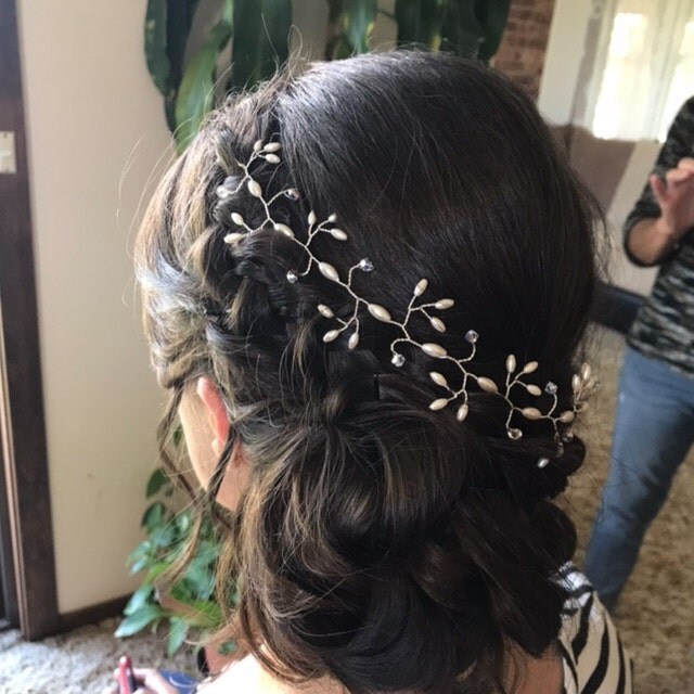 Wedding Hair Accessories Bridal Hair Pins Swarovski Crystal