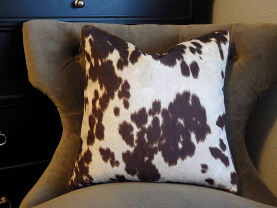 cowprint pillow