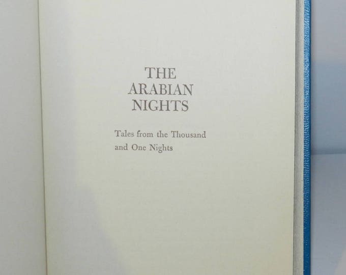 The Arabian Nights Best Loved Classics Hardcover 1963