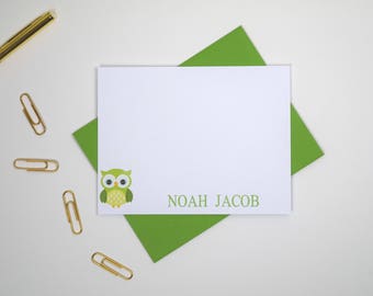 Personalized Kids Stationary for Boys/Kids Personalized Stationery/Childrens Stationary/Boys Stationary/Paperienco/Kids Stationary Set of 12