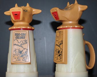 Moo Cow Creamer Vintage Cream Jug Kitsch Kitchen Decor Boho kitchen Decor Retro Cow Figurine Vintage Cow Milk Jug retro Tableware Retro Tea