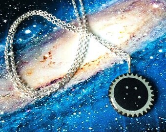 Libra birthday jewellery, pendant for Libra, necklace for October birthday, modern zodiac jewellery, Libra star sign necklace, Libra gift