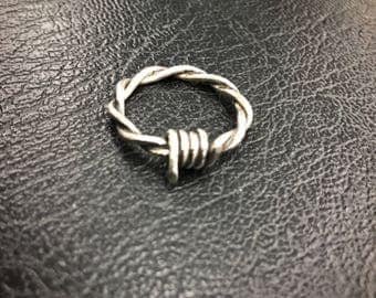 barbed wire ring barbed wire ring