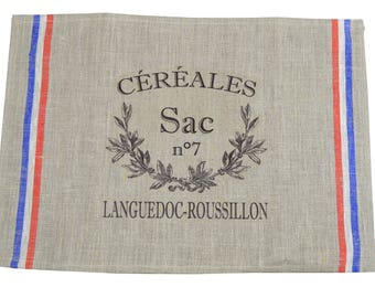 Placemat 32x45cm in 100% linen natural "Grain"