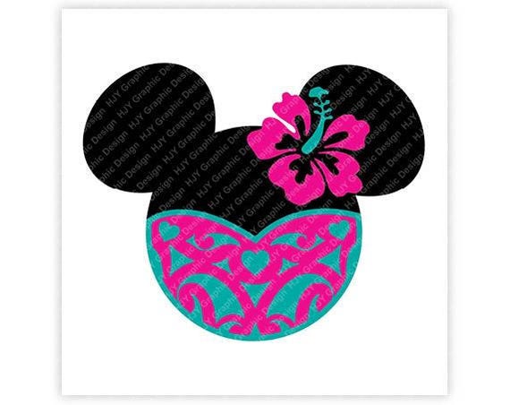 Download Disney Minnie Hawaiian Hawaii Dress Flower Mickey