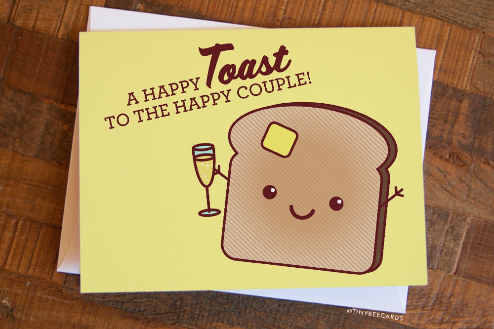 Lovely 11 Marriage Card Toast