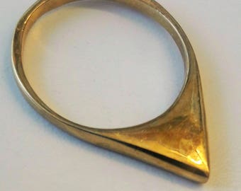 Okinawan Karate Coin Tomoe Ring Kenpo Ryu. This symbol is
