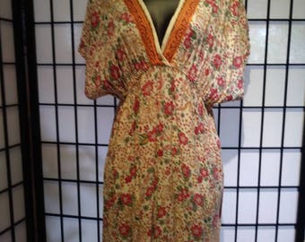 Boho summer cotton dress