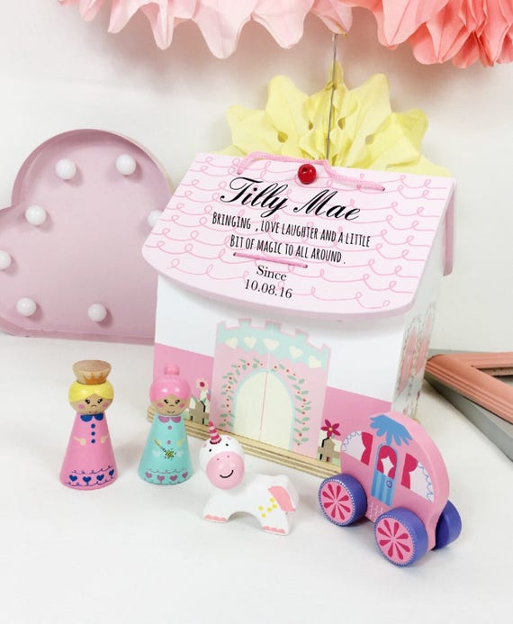 Girls First Birthday T Personalised Dolls House 1st