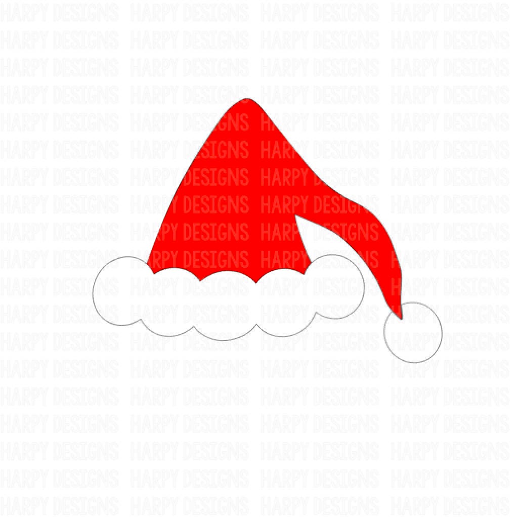 Download Santa Hat SVG Christmas SVG SVG Files Digital Cut Files