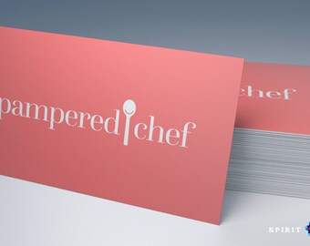 Chef business card | Etsy