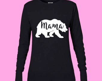 Mama Bear Sweatshirt, Mom to be, Pregnancy annoucement, Mama Bear shirt, Graphic Tee shirt, T-shirts for moms, Maternity shirt, Tumblr shirt