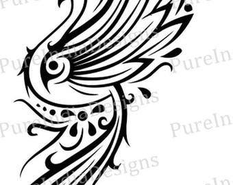 phoenix tattoo etsy phoenix tattoo etsy